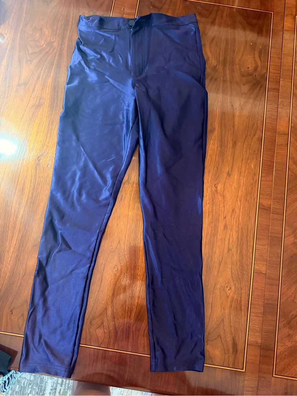 American Apparel Deep Purple Athletic Leggings